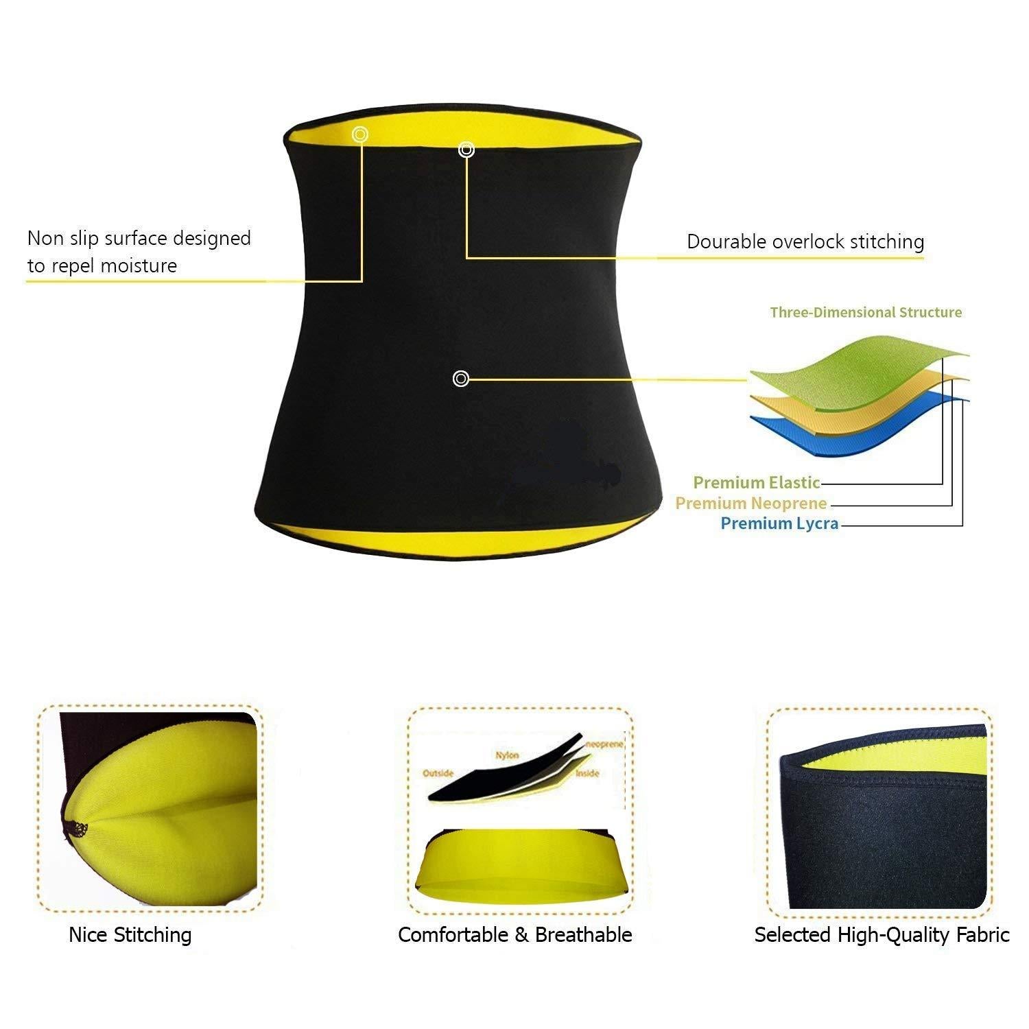 Sweat Belt - Hot Body Shaper Belly Fat Burner For Women – Cash on Delivery Available!
