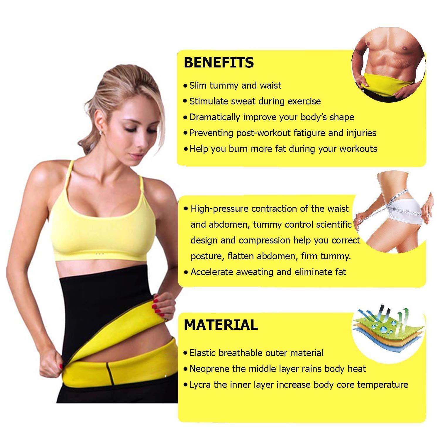 Sweat Belt - Hot Body Shaper Belly Fat Burner For Women – Cash on Delivery Available!